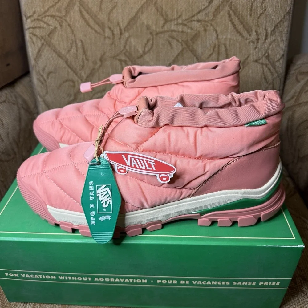 VANS Vault x Joe Freshgoods Slip Hiker LX coral almond Men's US 12 New!